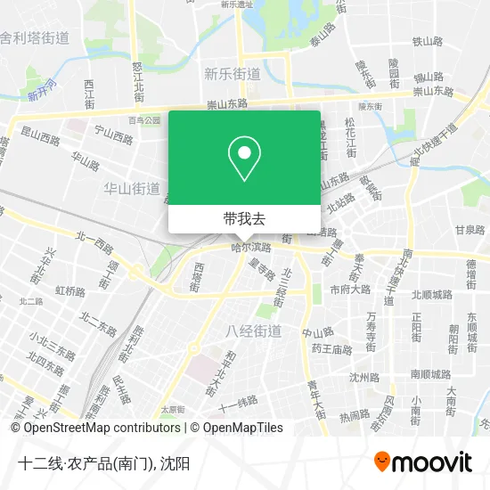 十二线·农产品(南门)地图