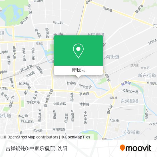 吉祥馄饨(5中家乐福店)地图