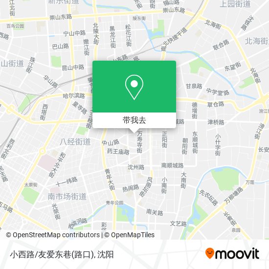 小西路/友爱东巷(路口)地图