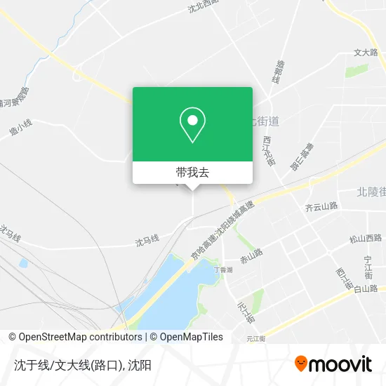 沈于线/文大线(路口)地图