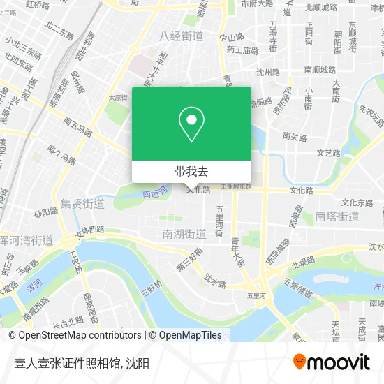 壹人壹张证件照相馆地图