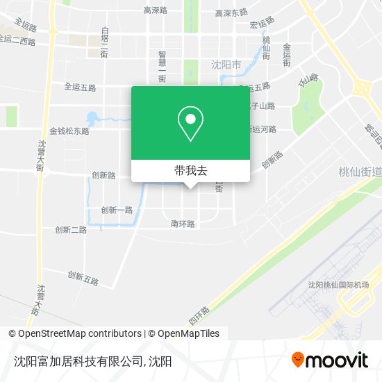 沈阳富加居科技有限公司地图