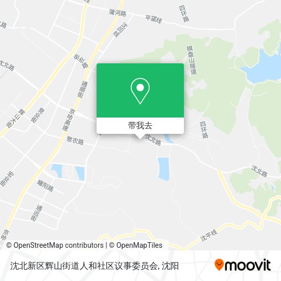 沈北新区辉山街道人和社区议事委员会地图