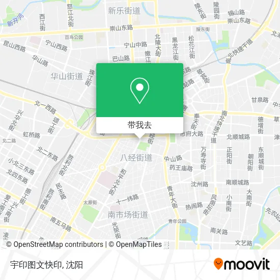 宇印图文快印地图