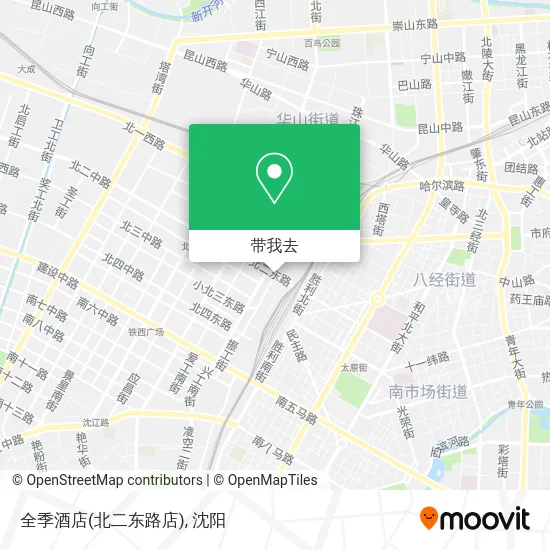 全季酒店(北二东路店)地图