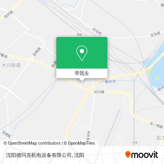 沈阳德玛克机电设备有限公司地图
