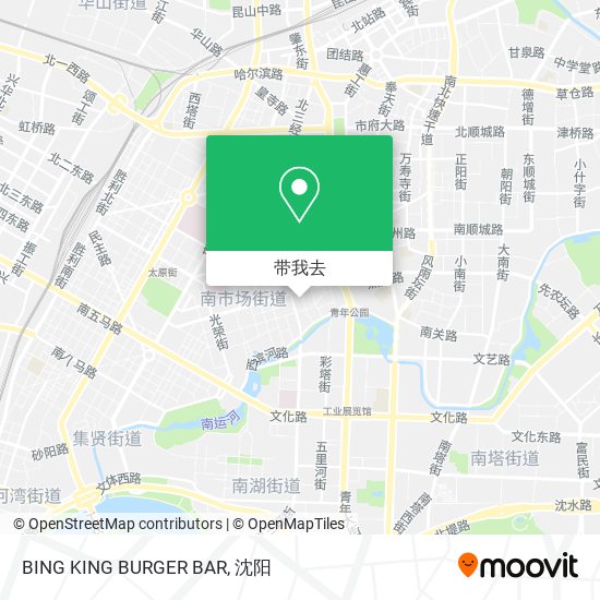 BING KING BURGER BAR地图