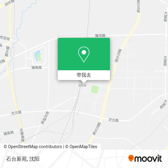 石台新苑地图