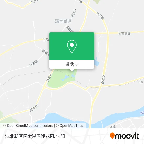 沈北新区园太湖国际花园地图