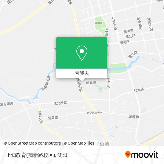 上知教育(蒲新路校区)地图