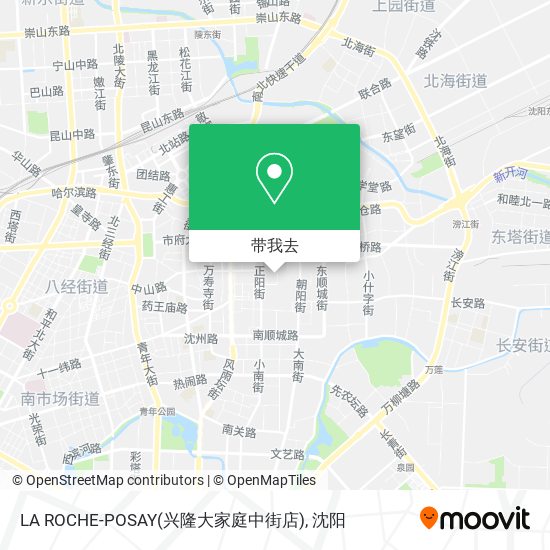 LA ROCHE-POSAY(兴隆大家庭中街店)地图