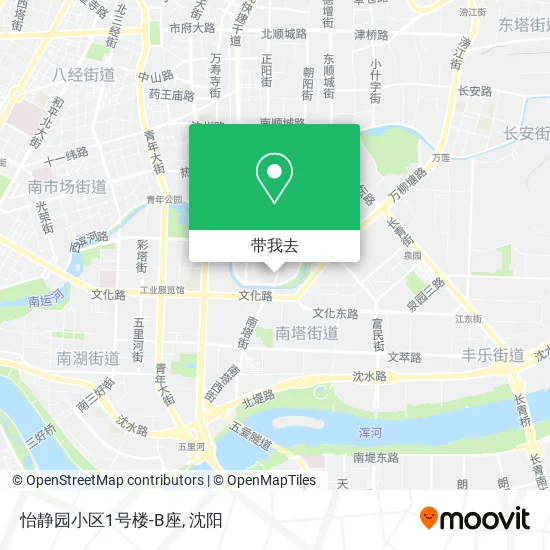 怡静园小区1号楼-B座地图