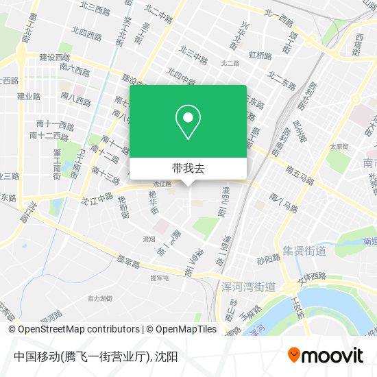 中国移动(腾飞一街营业厅)地图