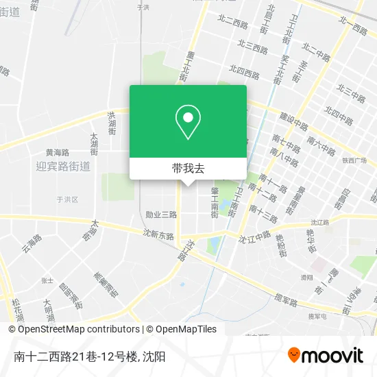 南十二西路21巷-12号楼地图