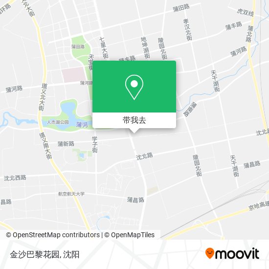金沙巴黎花园地图