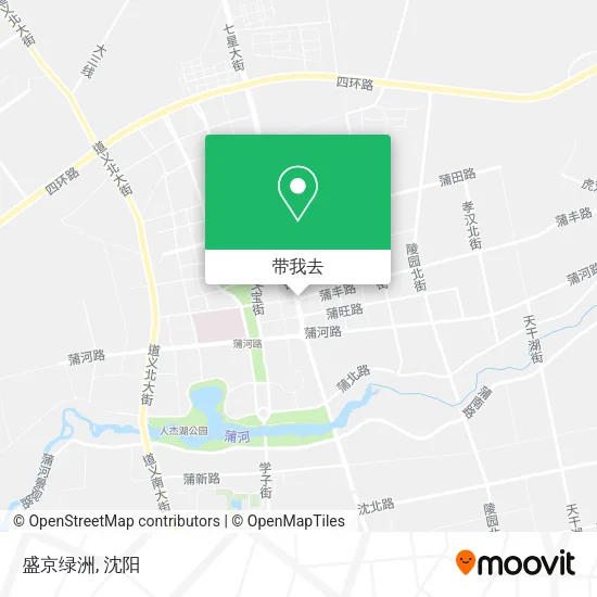 盛京绿洲地图