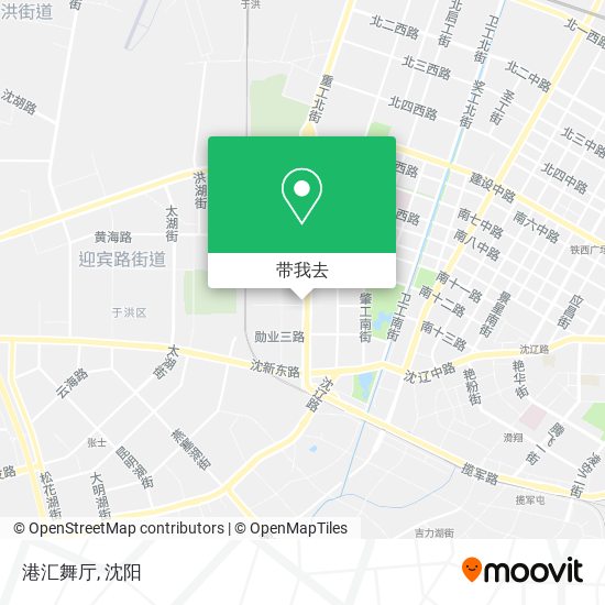 港汇舞厅地图
