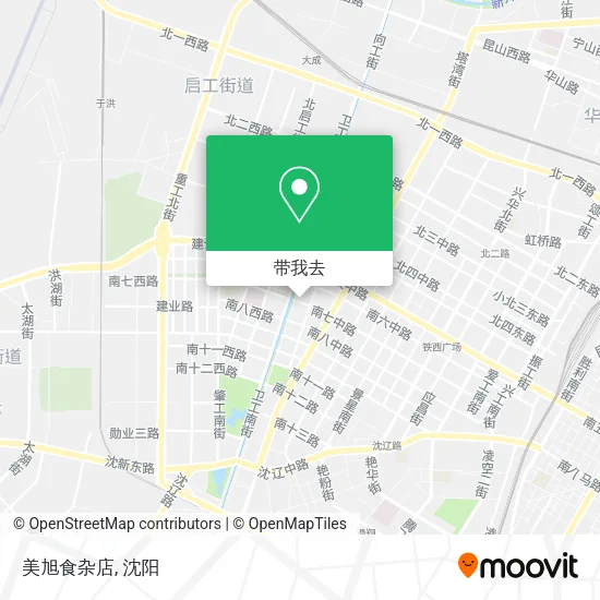 美旭食杂店地图
