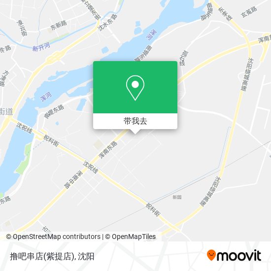 撸吧串店(紫提店)地图