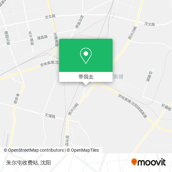 朱尔屯收费站地图
