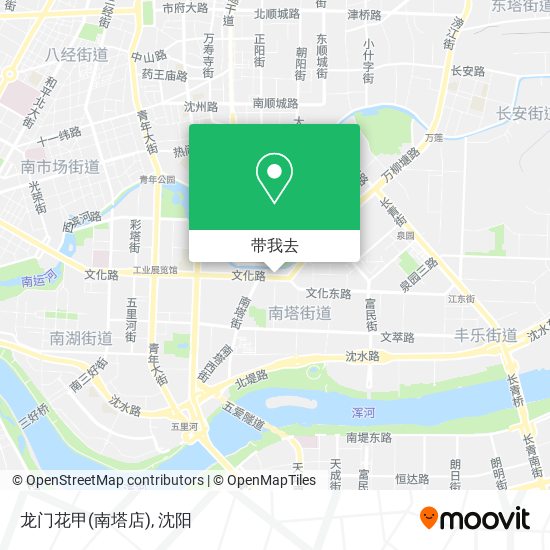 龙门花甲(南塔店)地图