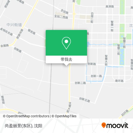 尚盈丽景(东区)地图