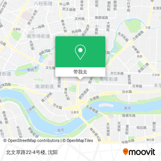 北文萃路22-4号楼地图