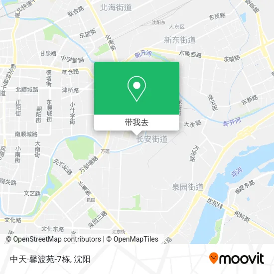 中天·馨波苑-7栋地图
