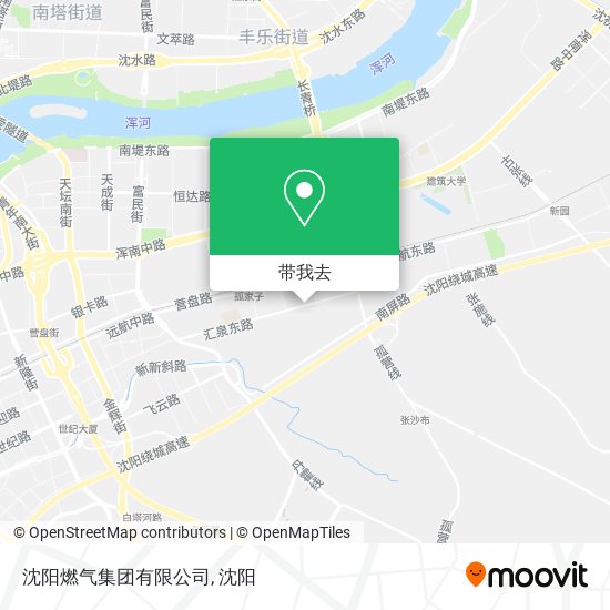 沈阳燃气集团有限公司地图