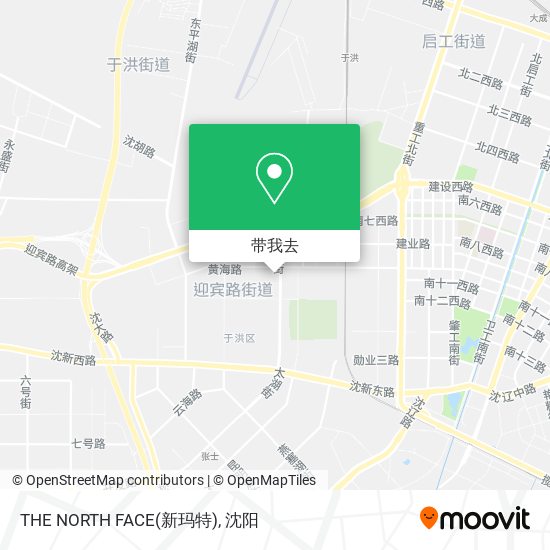 THE NORTH FACE(新玛特)地图