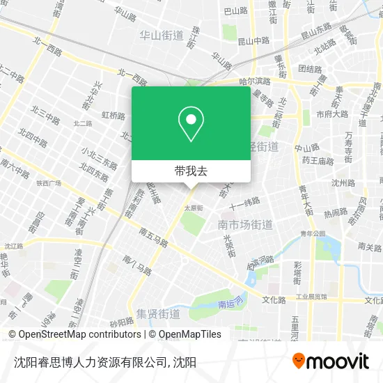 沈阳睿思博人力资源有限公司地图