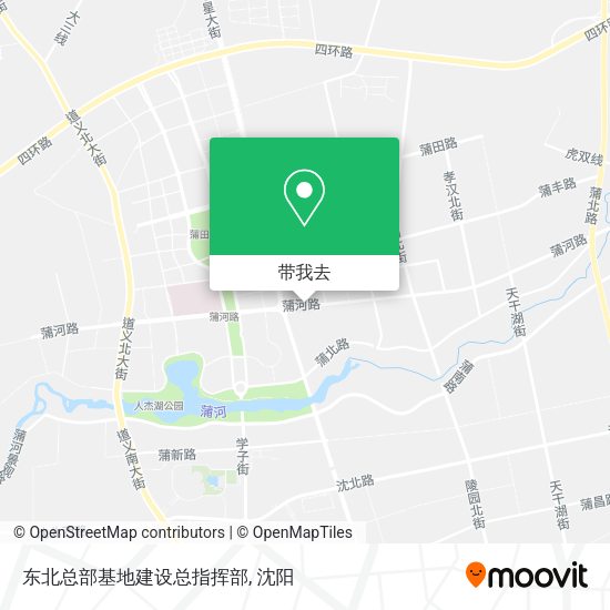 东北总部基地建设总指挥部地图