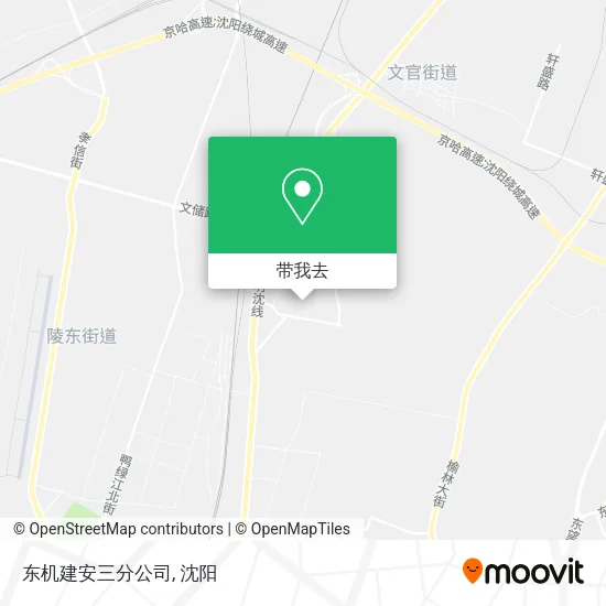 东机建安三分公司地图
