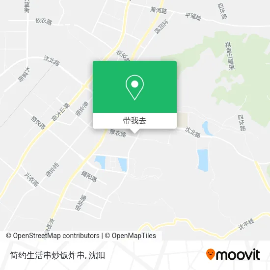 简约生活串炒饭炸串地图