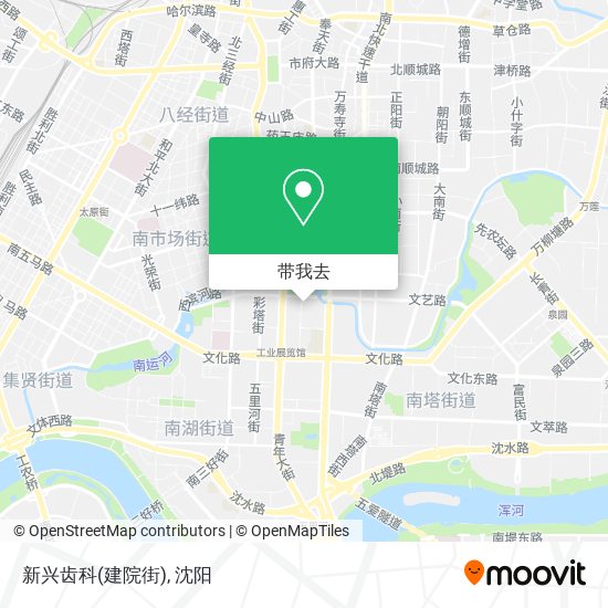 新兴齿科(建院街)地图