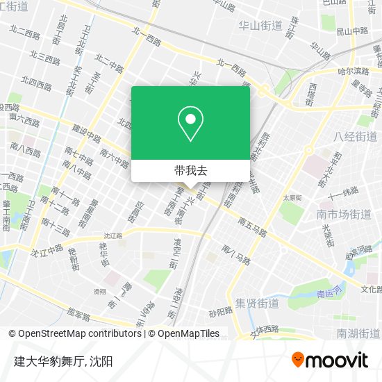 建大华豹舞厅地图