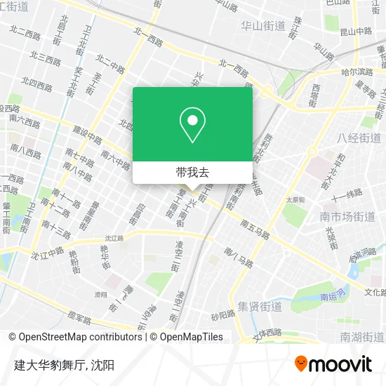 建大华豹舞厅地图