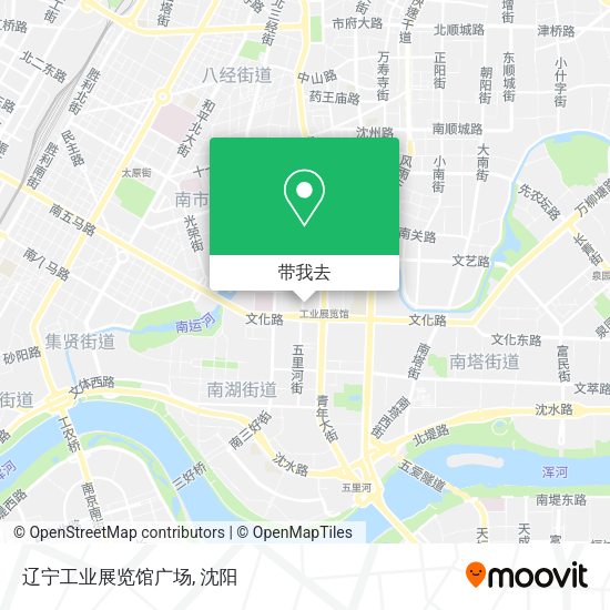 辽宁工业展览馆广场地图
