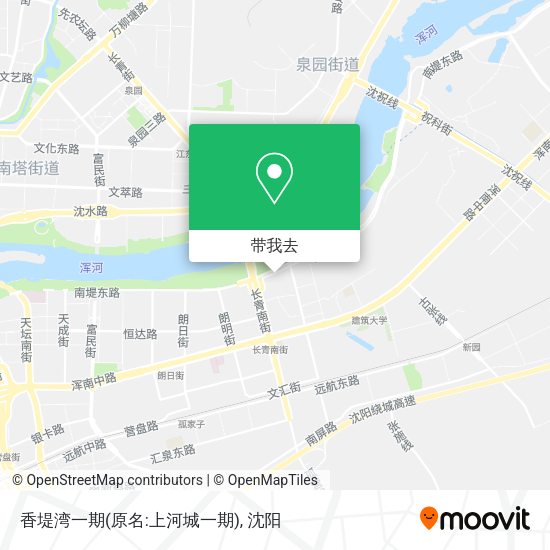 香堤湾一期(原名:上河城一期)地图