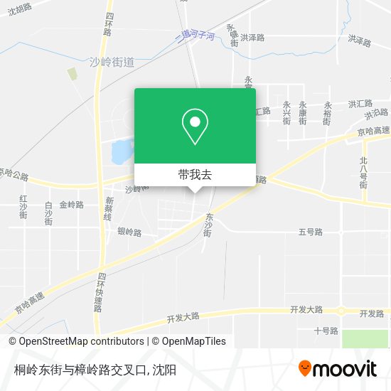 桐岭东街与樟岭路交叉口地图