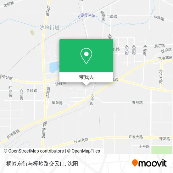 桐岭东街与樟岭路交叉口地图