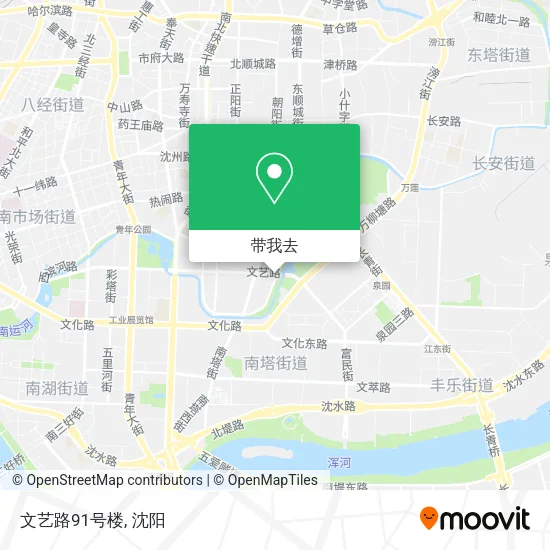 文艺路91号楼地图