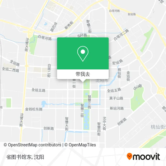 省图书馆东地图