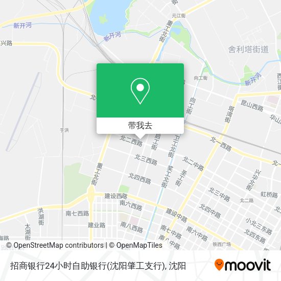招商银行24小时自助银行(沈阳肇工支行)地图