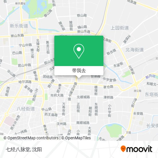 七经八脉堂地图