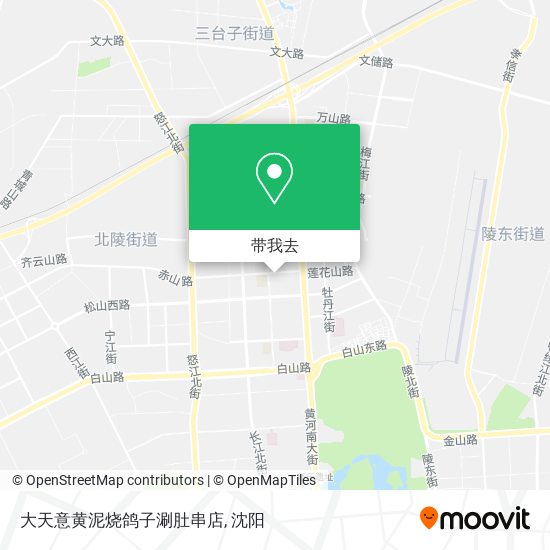 大天意黄泥烧鸽子涮肚串店地图