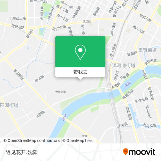 遇见花开地图