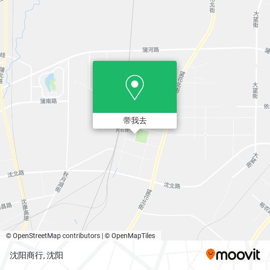 沈阳商行地图