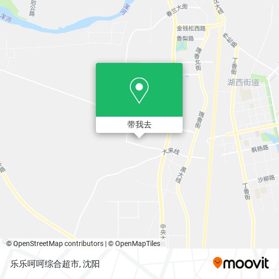 乐乐呵呵综合超市地图