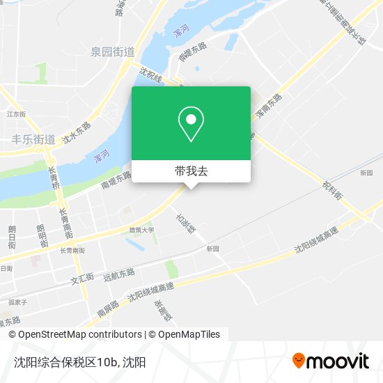 沈阳综合保税区10b地图